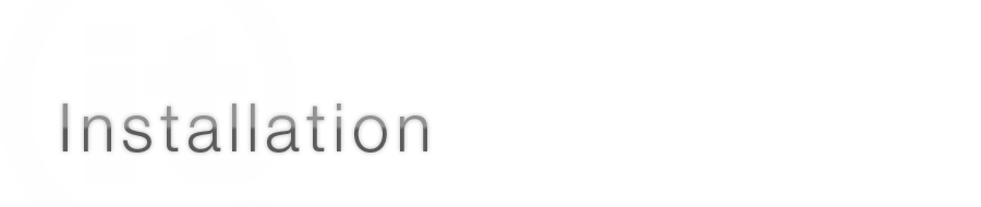Installation.png Installation.png